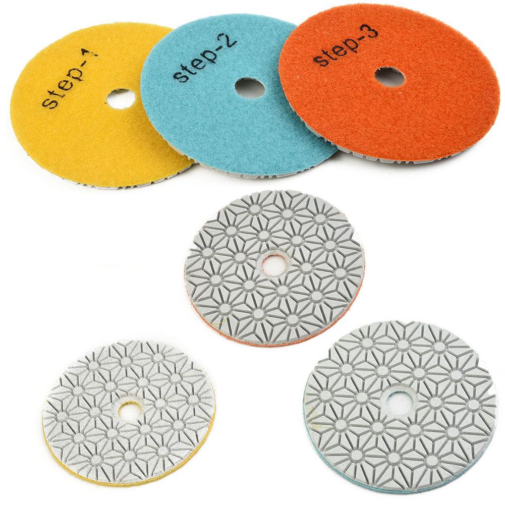 Reliable Polishing Pad 100mm 3 Step Polishing Pads