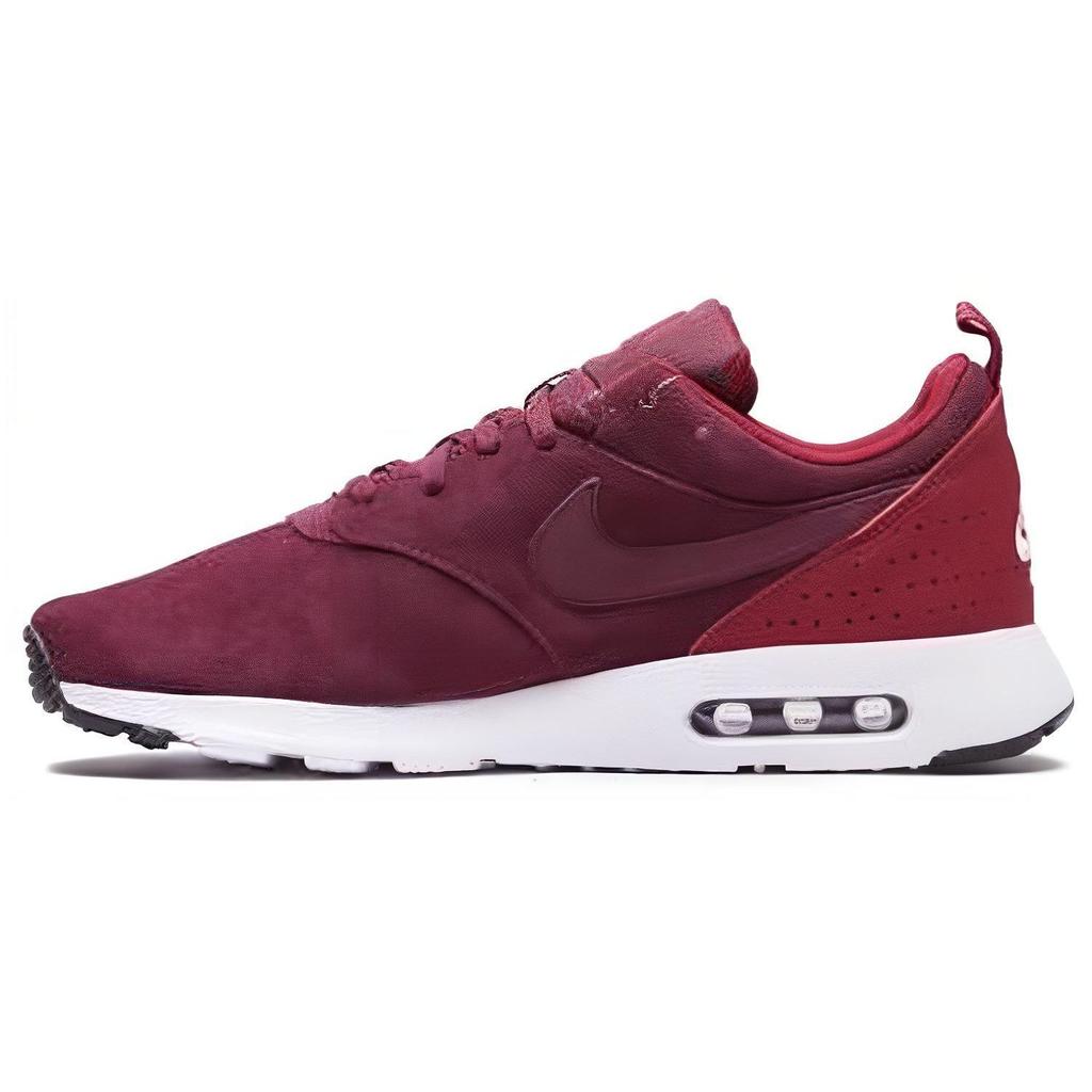 Nike Air Max Tavas Comfortable Durable Breathable Low-Top Lifestyle Shoes Men Sneaker Red 802611-602