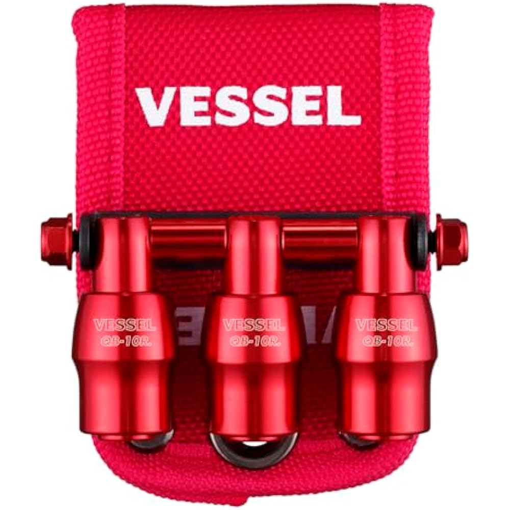 VESSEL (VESSEL) Limited Quick Catcher Triple Holder Red QB-10B3RR