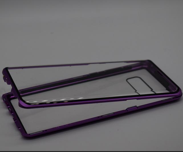 

Прозрачный магнитный металлический чехол для Samsung Galaxy Note 10 Lite S21 S20 Fe A55 A51 A70 A71 A72 A73 A42 A52 A21S 5G A32 A12, чехол принципиально For samsung A55