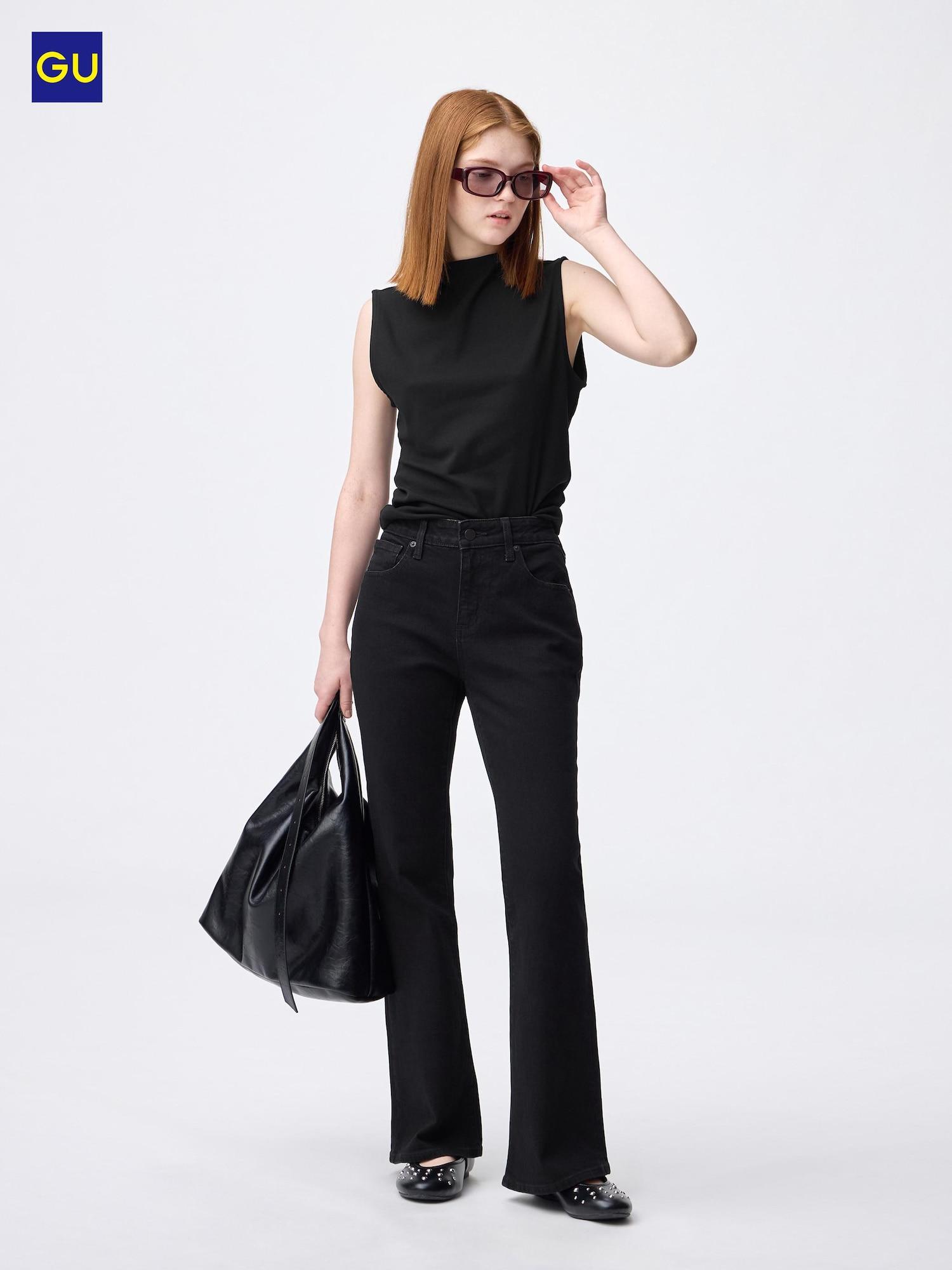 

Uniqlo Gu Slim Flared 09 BLACK/WOMEN XL