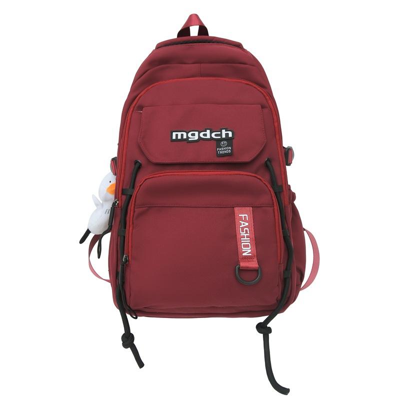 Schoolbag New Japanese Ins Tooling Trend High School Student Backpack Large Capacity Outdoor Sports Break Backpack