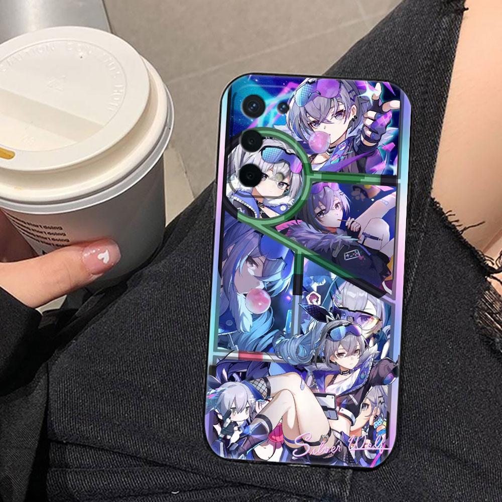Custodia per Telefono Rail Blade Jing Yuan Honkai Per OPPO F31 A5X A6X A5 A6 A17 A16 A38 A53 A54 A55 A57 A58 A60 A74 A78 A92 A93 A94 Cover