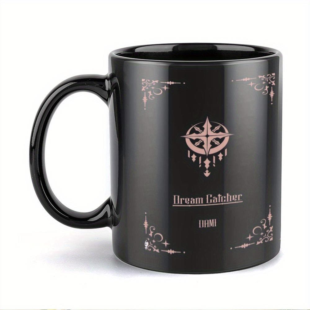 

Hot-selling models, mugs, office household cups, coffee cups, water cups, ceramic cups. 301-400ml чорний