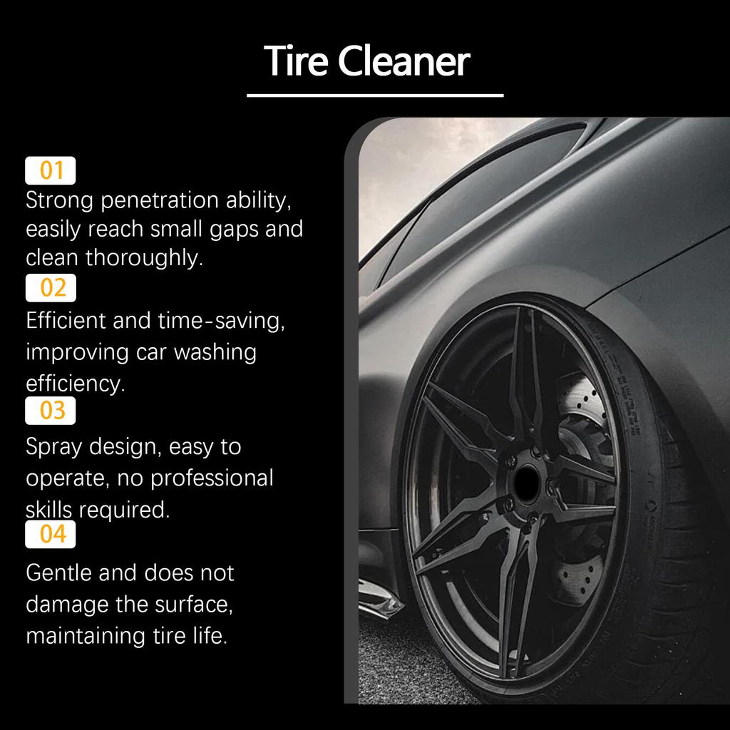 Rayhong Wheel Cleaner Wheel Wheel Stain Removal Anti-Aging Refurbishment Maintenance Daily Care Cleaner