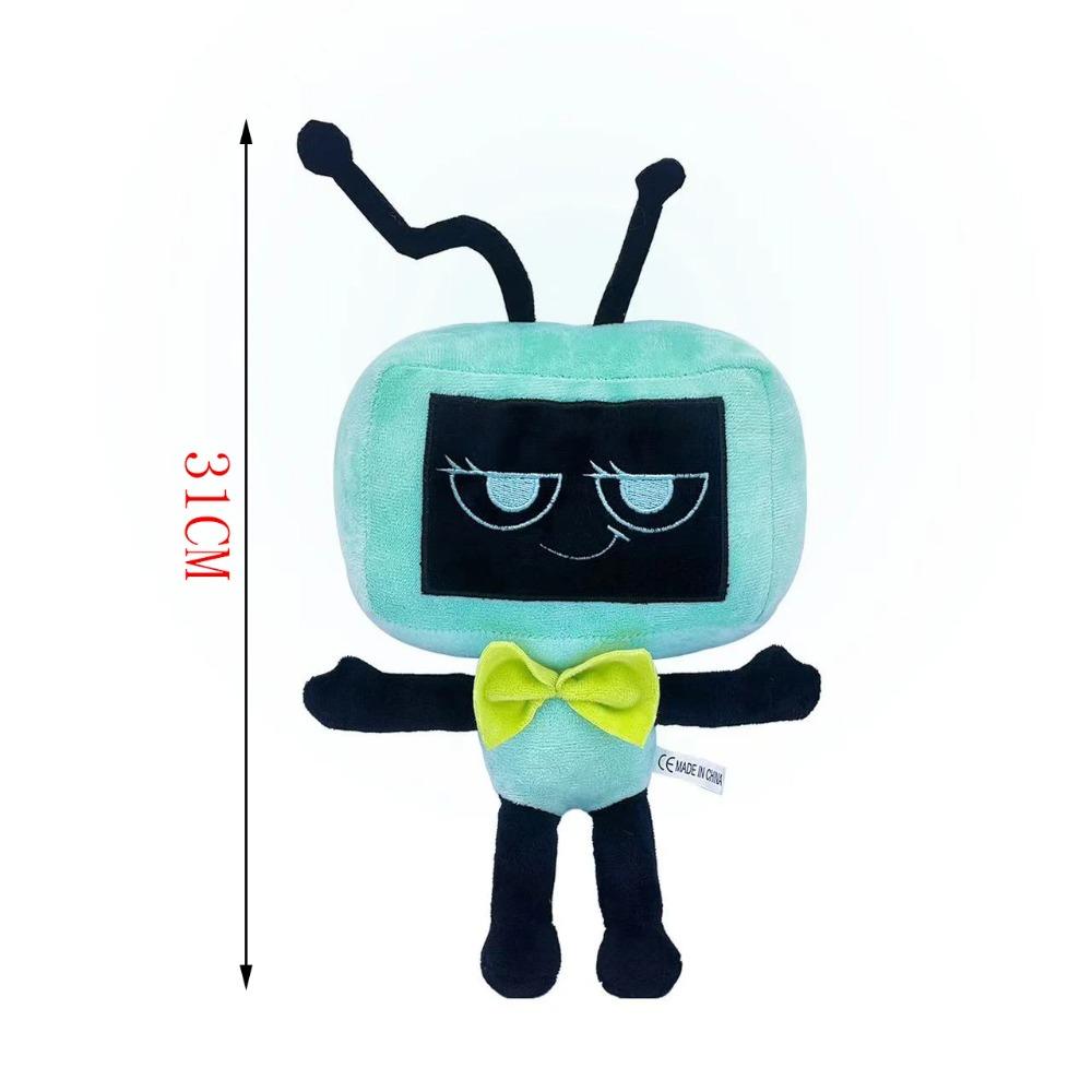 Dandy's World Plush Horror Game Dandy World Scrap Soft Stuffed Plush Toy Cute Boxten Poppys Plushie Pillow Dolls For Kids Gifts