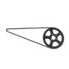 25H 68T 68 Tooth Rear Sprocket + Chain fit for 49CC Mini Small Sports Car Pocket Bike 2 Stroke Off-Road Motorcycle Pinion Chain Drive Gear