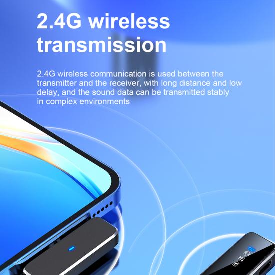 1 Set N3 Audio Microphone High Fidelity Noise Reduction Mini Wireless Video Microphone for  Home