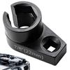 Offset Design Oxygen Sensor Wrench 22mm Size Universal Adapter Wrench For Vehicle Maintenance