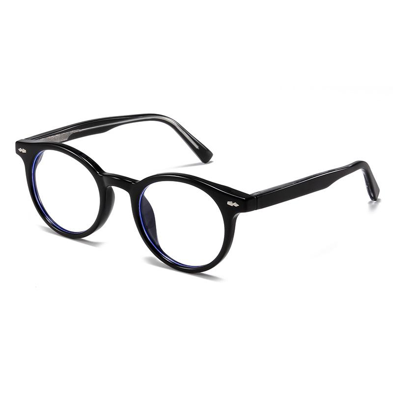 

Blue Light Blocking Round Minus Myopia Glasses Women Men Retro Stundent Computer Prescription Spectacles 0 -0.5 -0.75 To -6 0