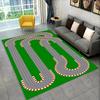 Tapete Infantil Rodovia Trânsito da Cidade Tapete Grande para Área de Brincadeiras Sala de Estar Quarto Decoração Tapete Infantil Antiderrapante para Chão