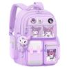 School Bag for Primary School Students, Grade 12 and 6 Girls, Cartoon Spine Protection and Burden Reduction, Backpack for Children Aged 12