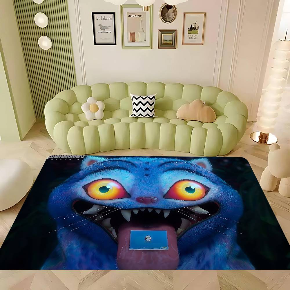 

KPop Demon Hunters Floor Mat Rectangle Anti-slip Home Soft Badmat Front Door Indoor Outdoor Mat Modern Home Decor 40x60 cm