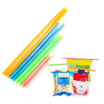 8 Pezzi Sigillatore per Sacchetti Stick Morsetto Sigillante per Alimenti Mantiene la Freschezza Barre di Chiusura in Plastica