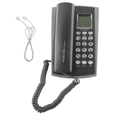 KX T071CID Wall Mount Desktop Corded Telephone Phone Mute Home Office Hotel Call Center Gray