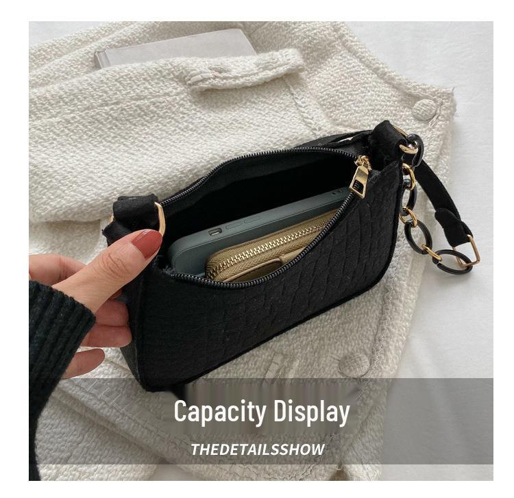 2024 Trendy Women's Summer Underarm Bag: Elegant Single Shoulder Handbag