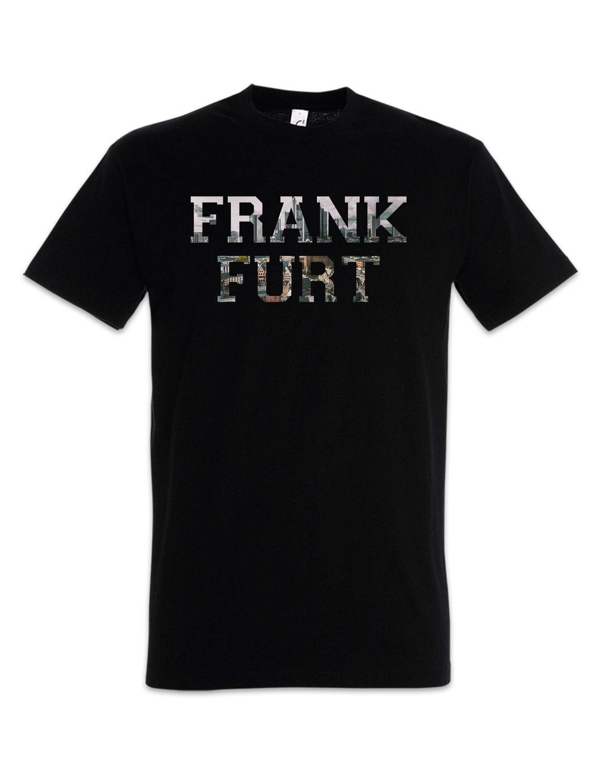 Frankfurt T-Shirt Skyline Stadt City Deutschland Germany L