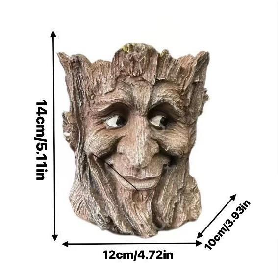 

Outdoor Resin Animal Lion Heads Flower Pot Statue Ornament Balcony Garden Lawn Figurines Crafts Courtyard Accessories Decoration