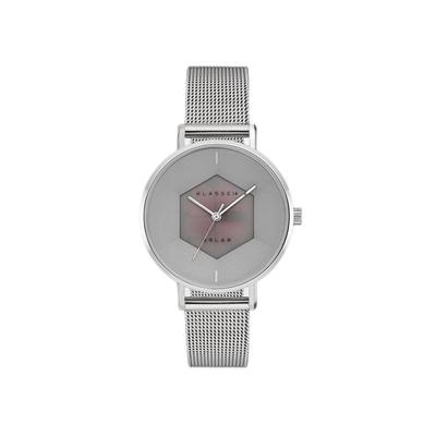 Watch Volare Solar Sliver Mesh 34mm WVS23SR001W Silver [KLASSE14] Women's