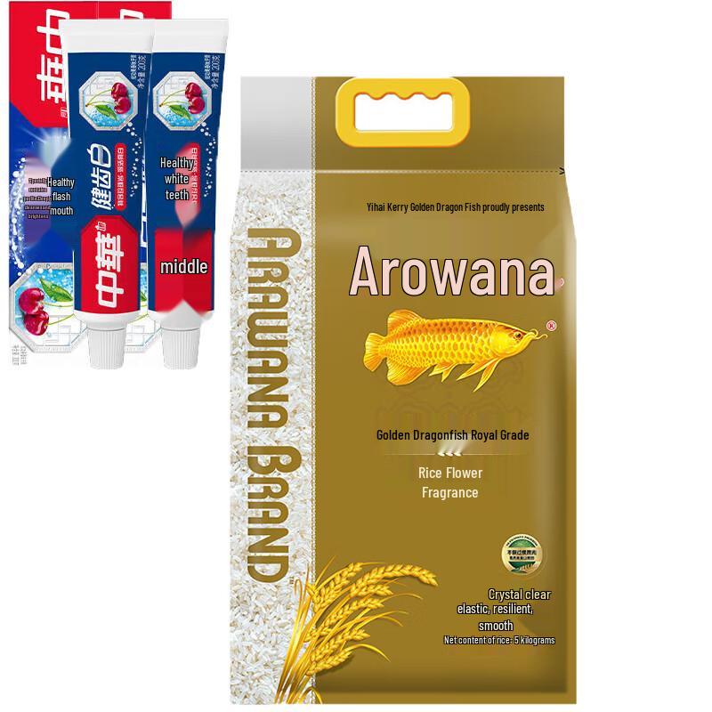 

Zhonghua Baking Soda Toothpaste & Jinlongyu Fragrant Rice Bundle