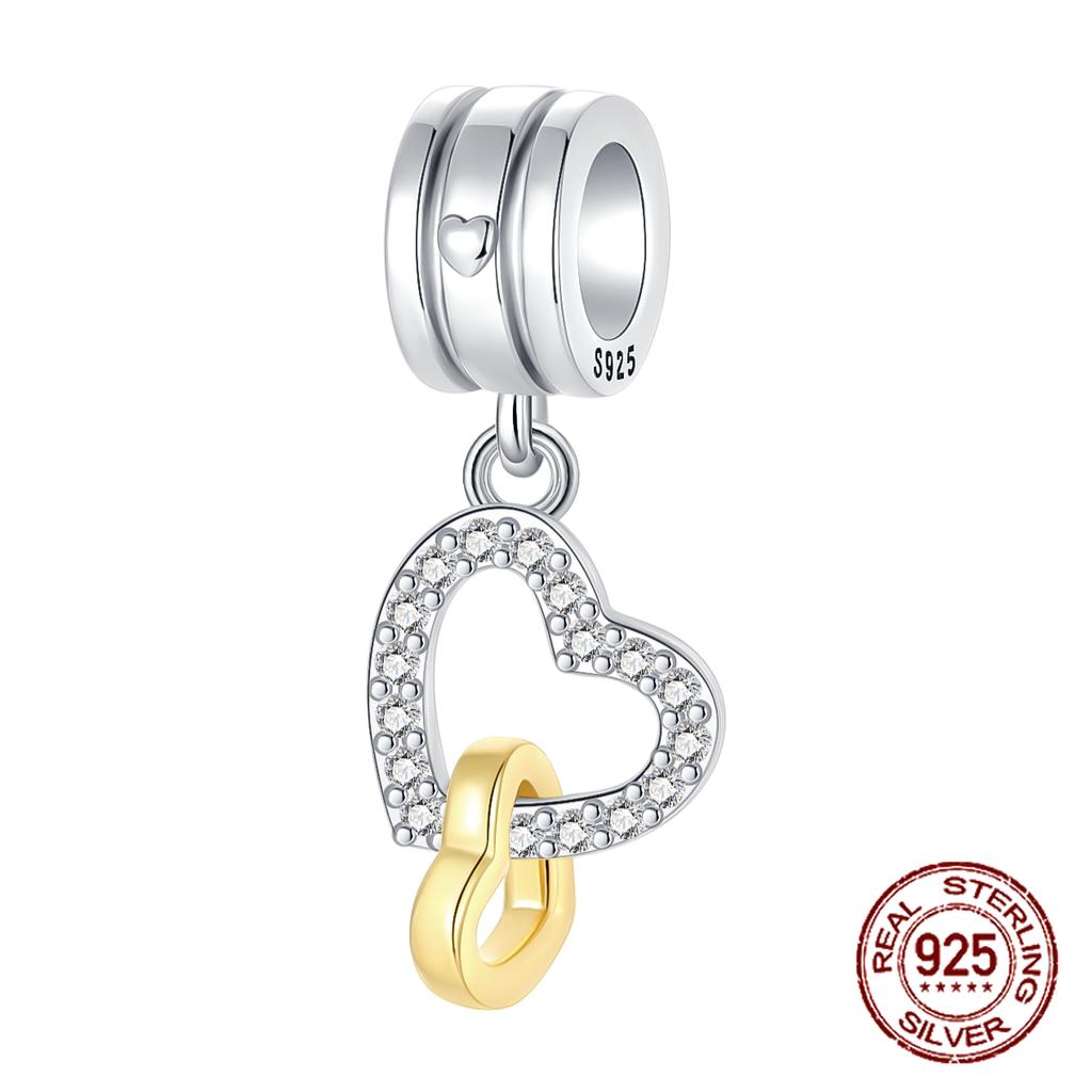 Copper Love Family Tree Cats Dogs Balloon Dangle Beads Fit Original Charms Bracelets Diy Bead Women Jewelry Making