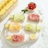 6 Grids Ice Cream Box with Lid Ice Candy Mold Kitchen Gadgets Ice-lolly Mold  Homemade Ice Cream