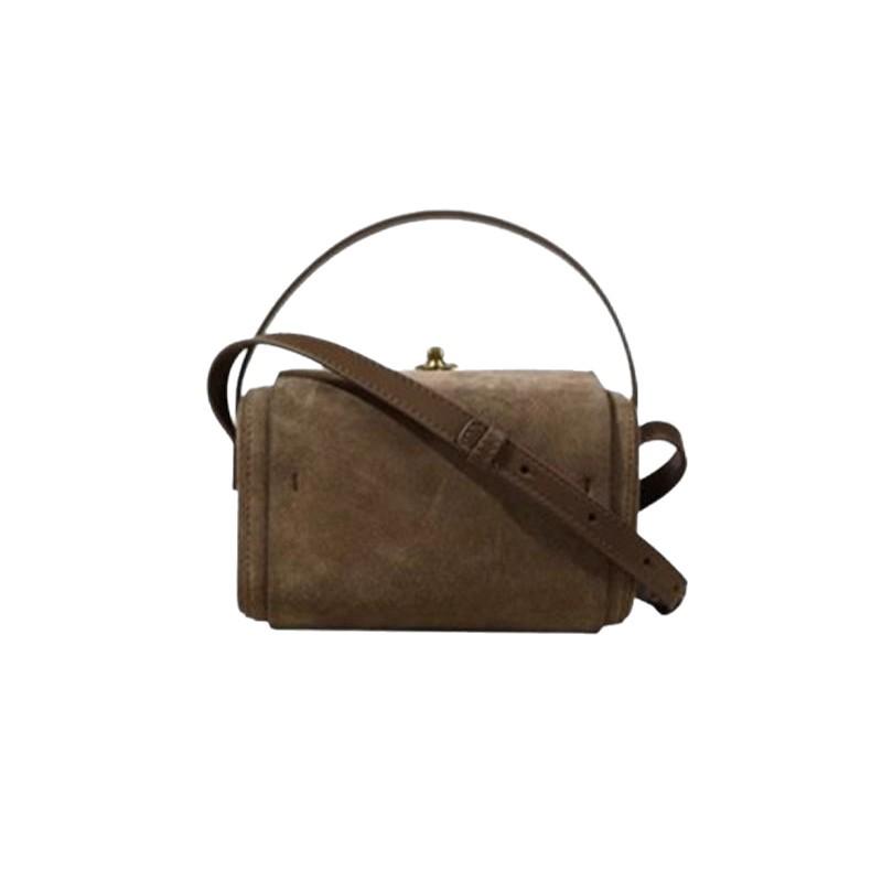 Acai Berry Purple High-End Women's Crossbody Boston Bag with Customizable Design