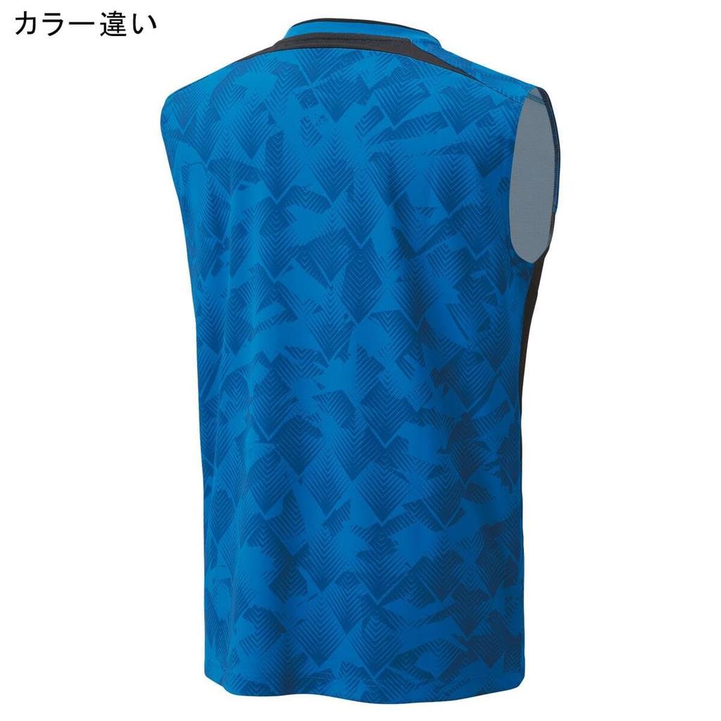 YONEX Sleeveless Game High Orange Size 10658 Men's Shirt, (752),