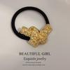 Minimalist Metal Hair Ring - New Korean Style High-End Ponytail Tie Rubber Band.