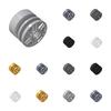 50pcs MOC 55981 Wheel 18mm X 14mm with Pin Hole Fake Bolts and Shallo for Building Blocks Parts DIY Educational Tech Parts Toys
