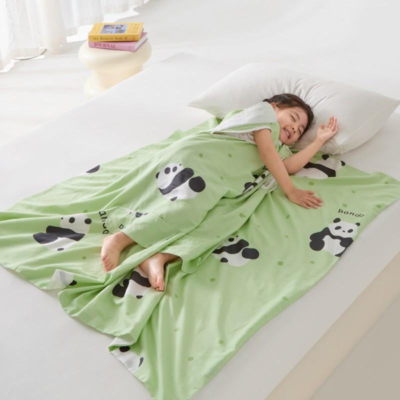 A Cotton Kids Sleep Sack Quilt Baby Toddler Wearable Blanket Washable