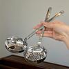 Deepened Flat Bottom Drain Spoon 201 Stainless Steel Hot Pot Scoop New Soup Spoon  Kitchen Use