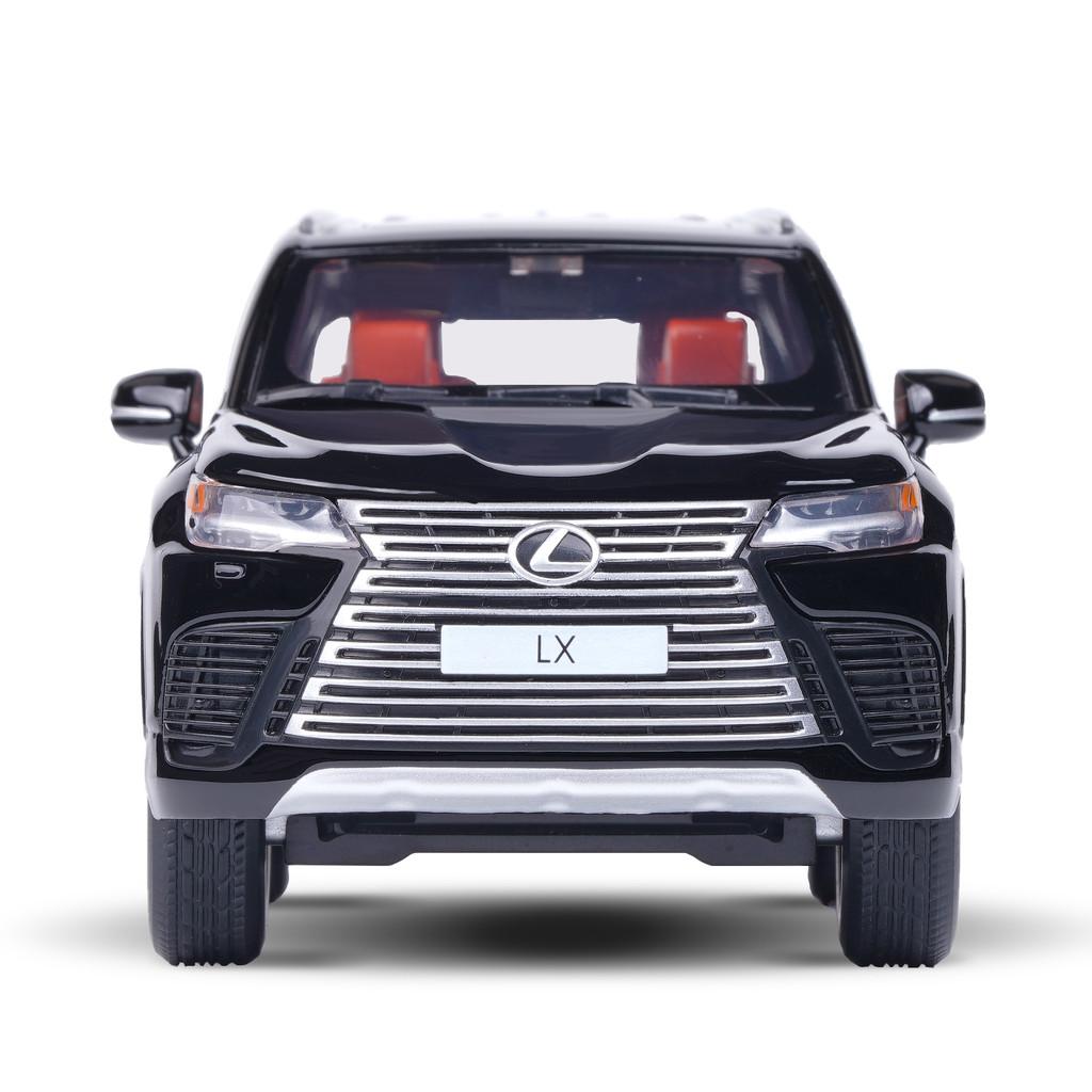 Alloy Model Car Lexus Off Road Suv With Luminous Steering Shock Absorber Design