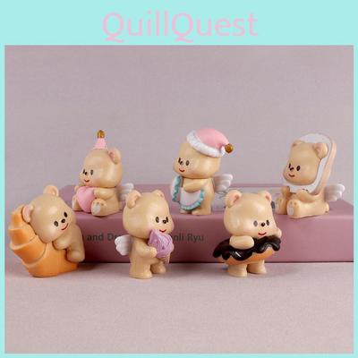 Niedliches Butterbär-Set mit gelbem Butterbär – Sammelfiguren in Blindbox