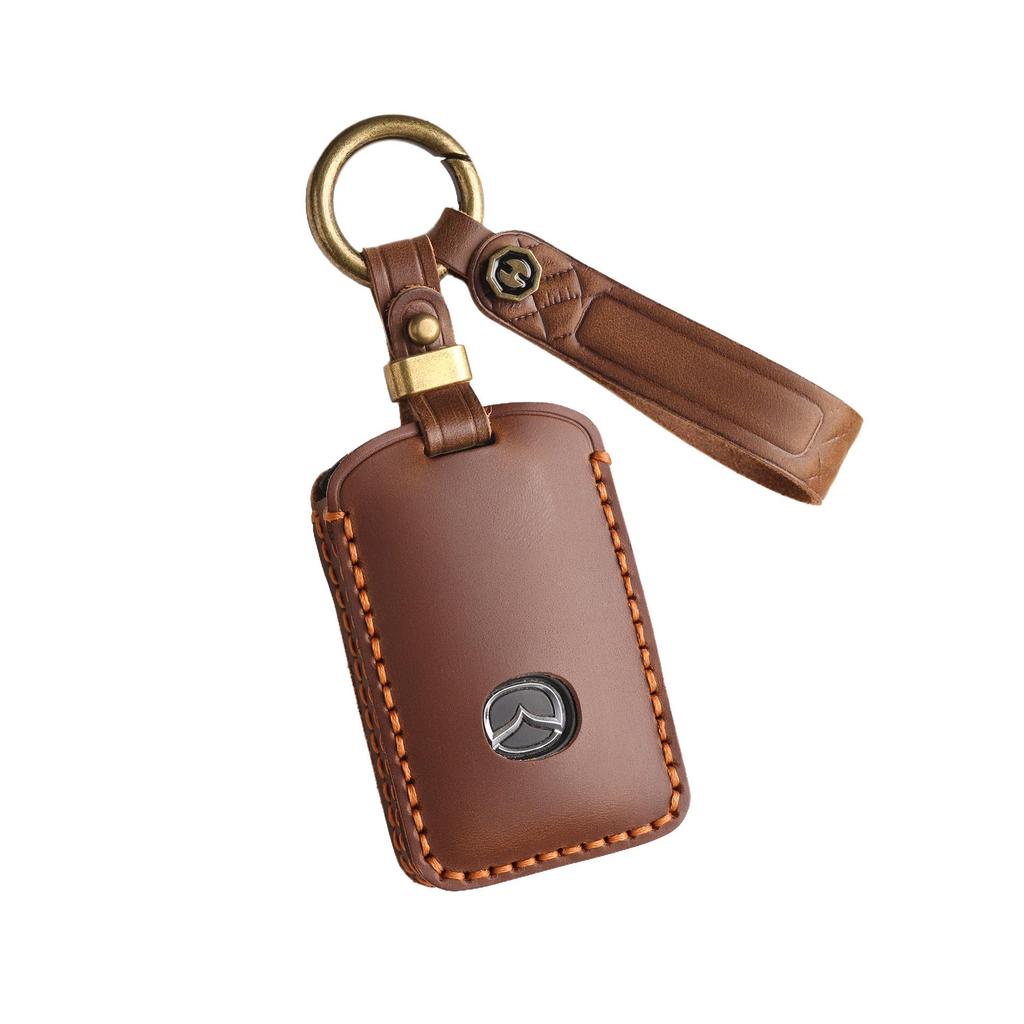 Mazda 3, CX4, Atez Lederschlüsselhülle - Hochwertige Autohülle für Herren