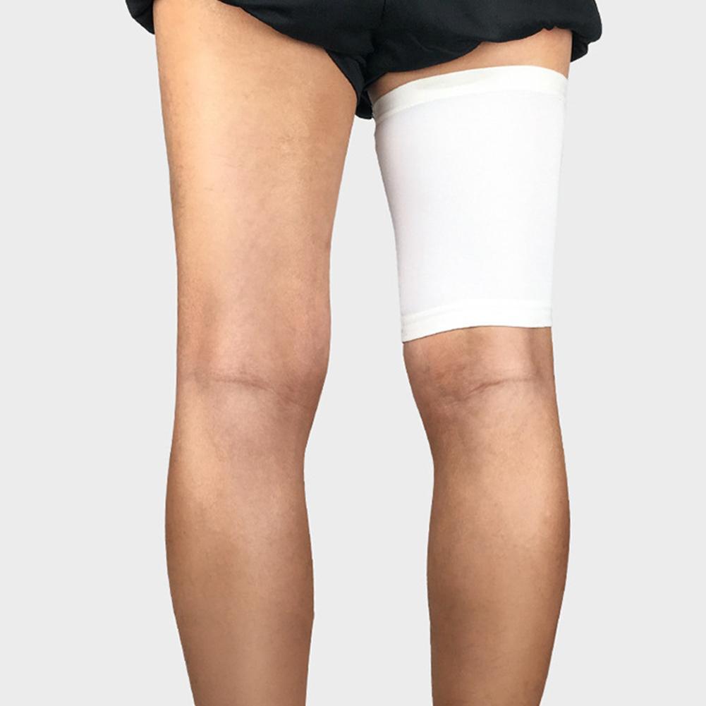 1PC Sports Compression Leg Guard With Anti-Slip Silicone Strips Elastic Warm And Anti-Strain Leg Guard For Ball Games