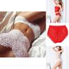 Lingerie Sexy Womens Lace Top Bra Ladies Thong Underwear Set Nightwear Sleepwear