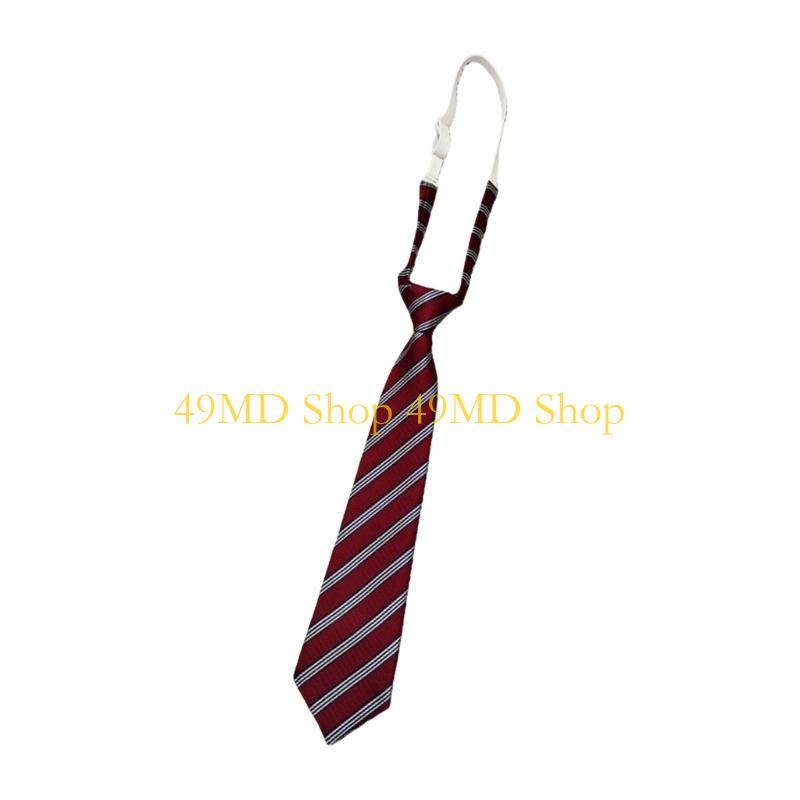 

49MD Unisex Neck Tie JK Stripes Tie Neckwear For Professional Suit Outfit Enhancement