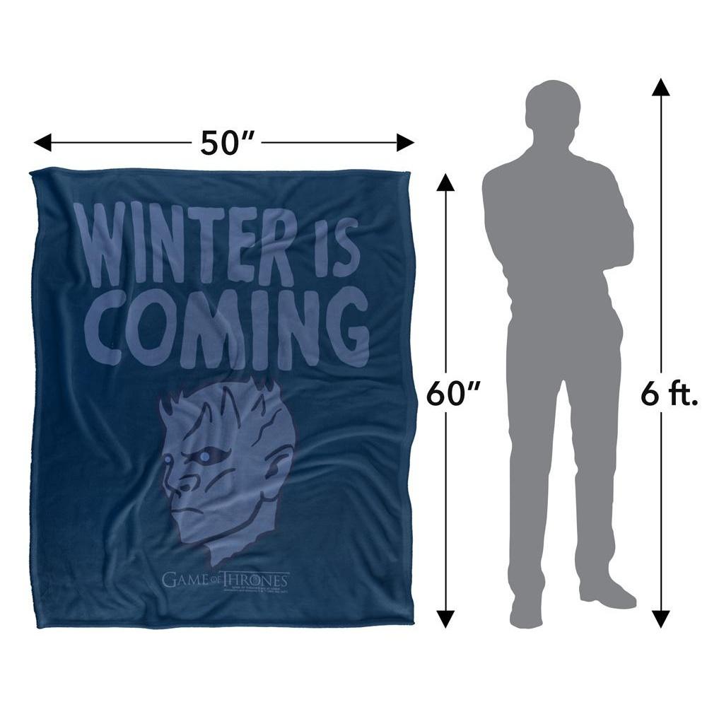 Game Of Thrones Winter Is Coming White Walker Blanket