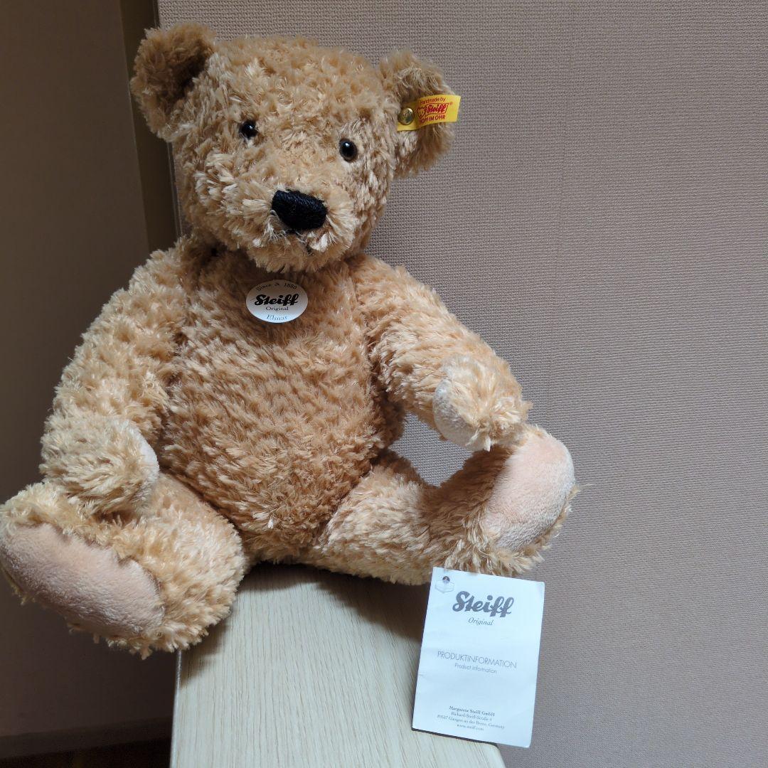 

[Б/У] Оригинальный плюшевый мишка Тедди Steiff Elmas