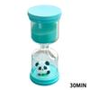 3/5/10/15/30 Mins Cartoon Sand Timer,Creative Plastic Hourglass Timer for Kids,Colorful Shatterproof Sand Clock for Game Timing
