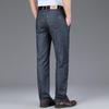 JOW Men's Business Straight-Leg Tencel Cotton Stretch Jeans