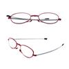 Fashion Portable Foldable Anti Blue Light Presbyopia Eyeglasses Mini High Quality Eyewear Retro Style Reading Glasses