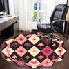 1PC Playing Card Pattern Chair Carpet for Office, Indoor Non-Slip Washable  Carpet, Soft Comfortable Mat For Office Room yy250930083