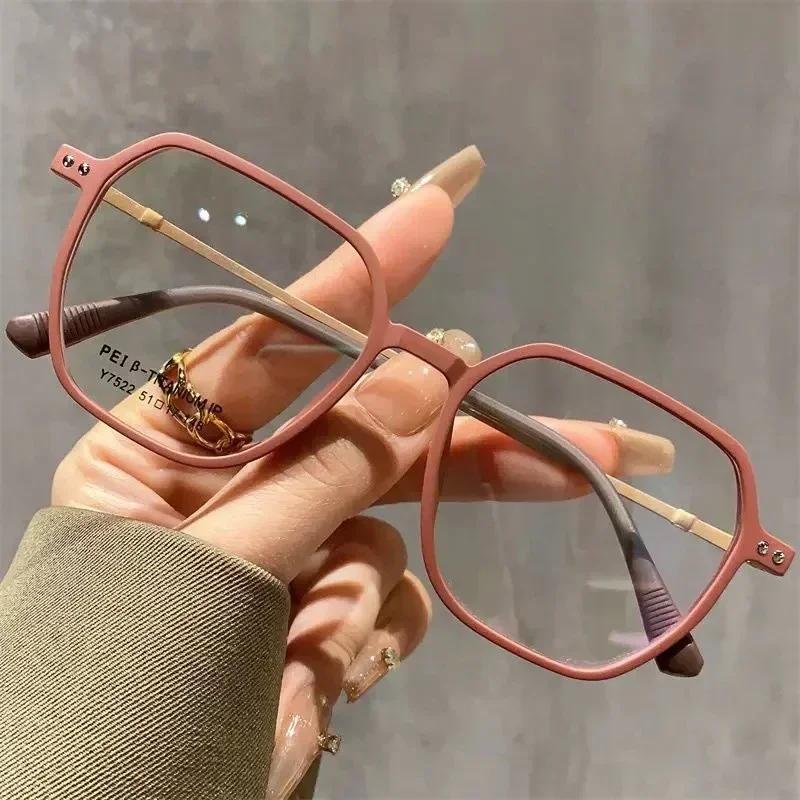 

High Quality Unisex Fashion New Frosted Square Frame Reading Glasses Lightweight and Comfortable Presbyopia Glasses Anti Blue Light Glasses 2.5