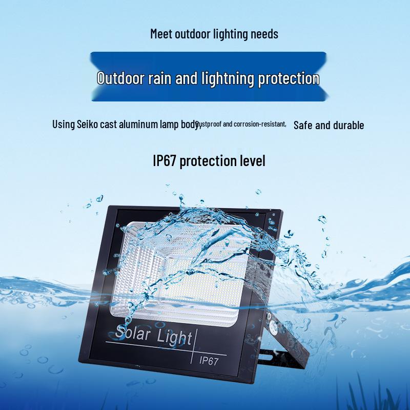 

Потужний Водонепроникний Світлодіодний Сонячний Ліхтар для Подвір я: Надзвичайно яскравий, Довгий термін служби батареї