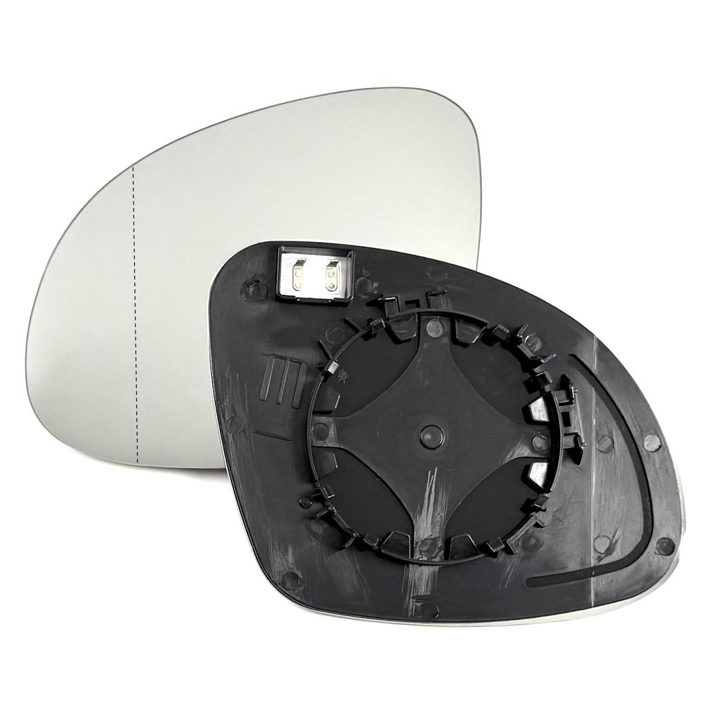 Compatible Volkswagen Tiguan Rearview Mirror Shell for 2009-2018 Models: Reversing Mirror Turn Signal Reflector Lens Frame Shell.