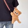 Soft Siamese Cat Shoulder Bag Stuffed Animal Plush Toy Backpack  Birthday Gifts