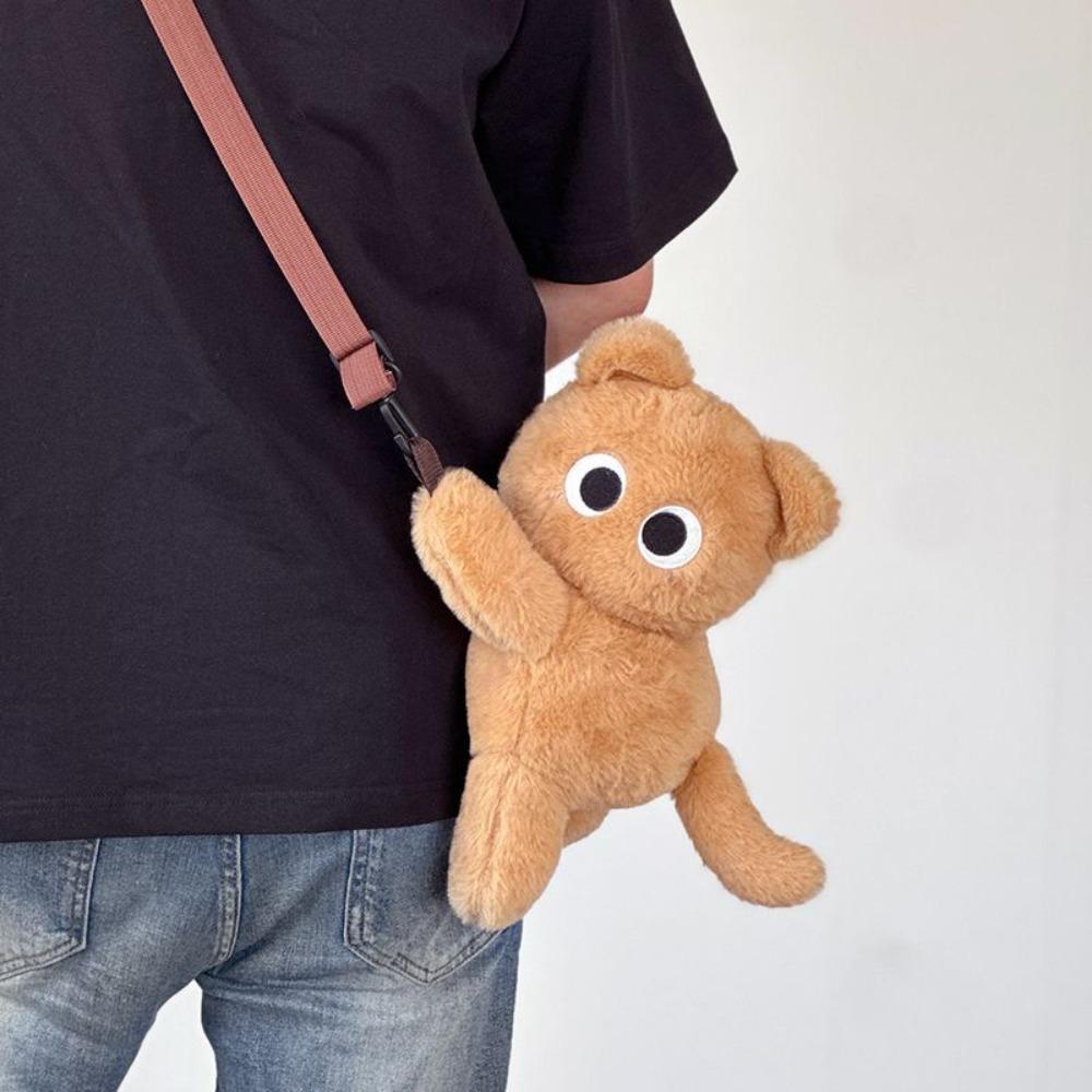 Soft Siamese Cat Shoulder Bag Stuffed Animal Plush Toy Backpack  Birthday Gifts