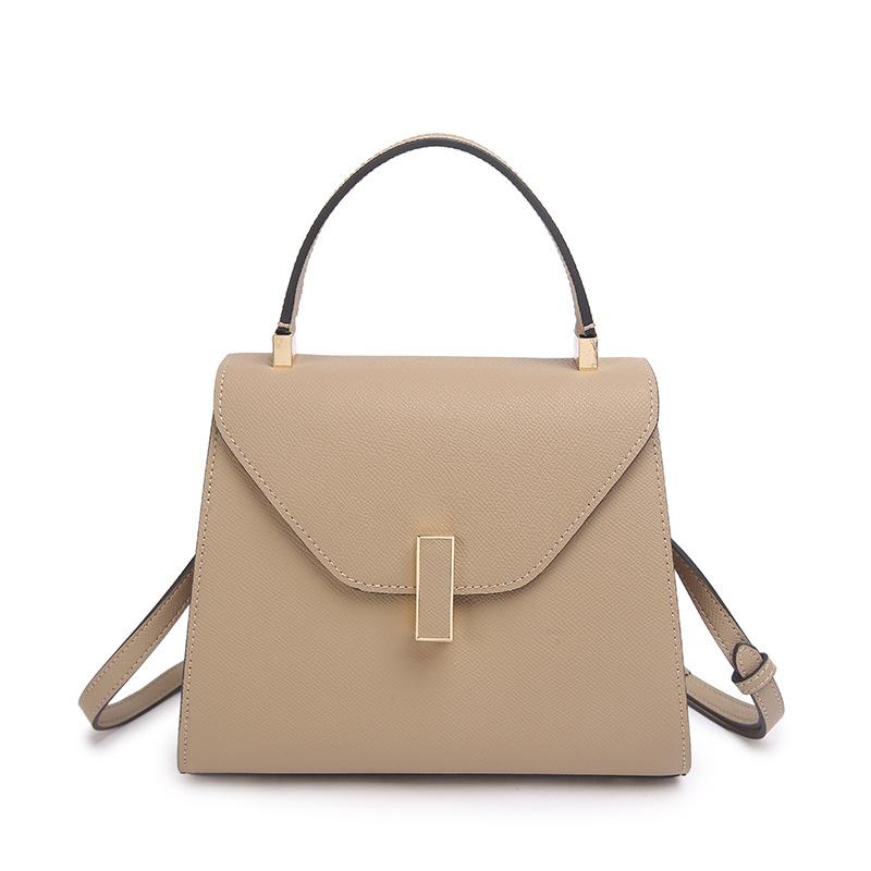 Torba Jednoramienna o Dużej Pojemności High-end Skóra Naturalna Torba Damska Niszowa Lekko Luksusowa Torba Crossbody